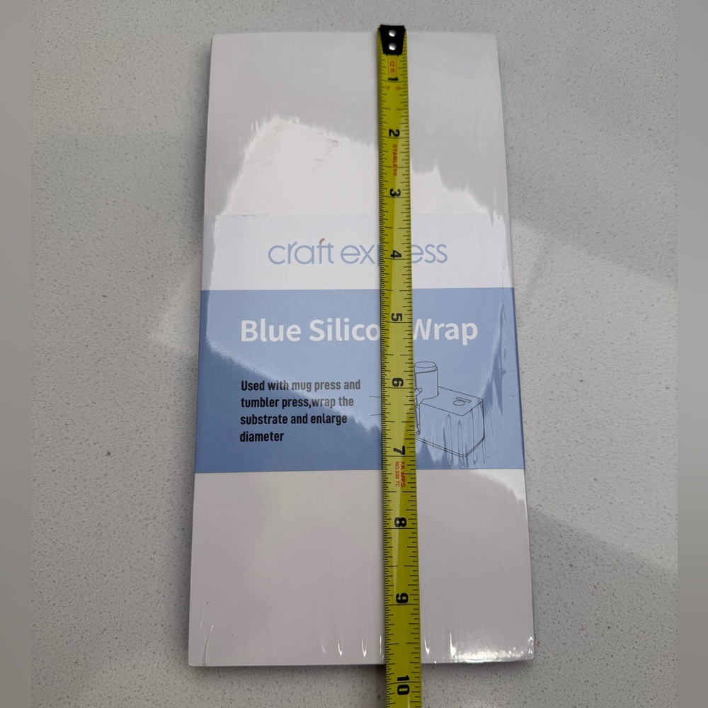 Blue Silicon Wrap for Mug Press and Tumbler Press - Picture 16 of 16